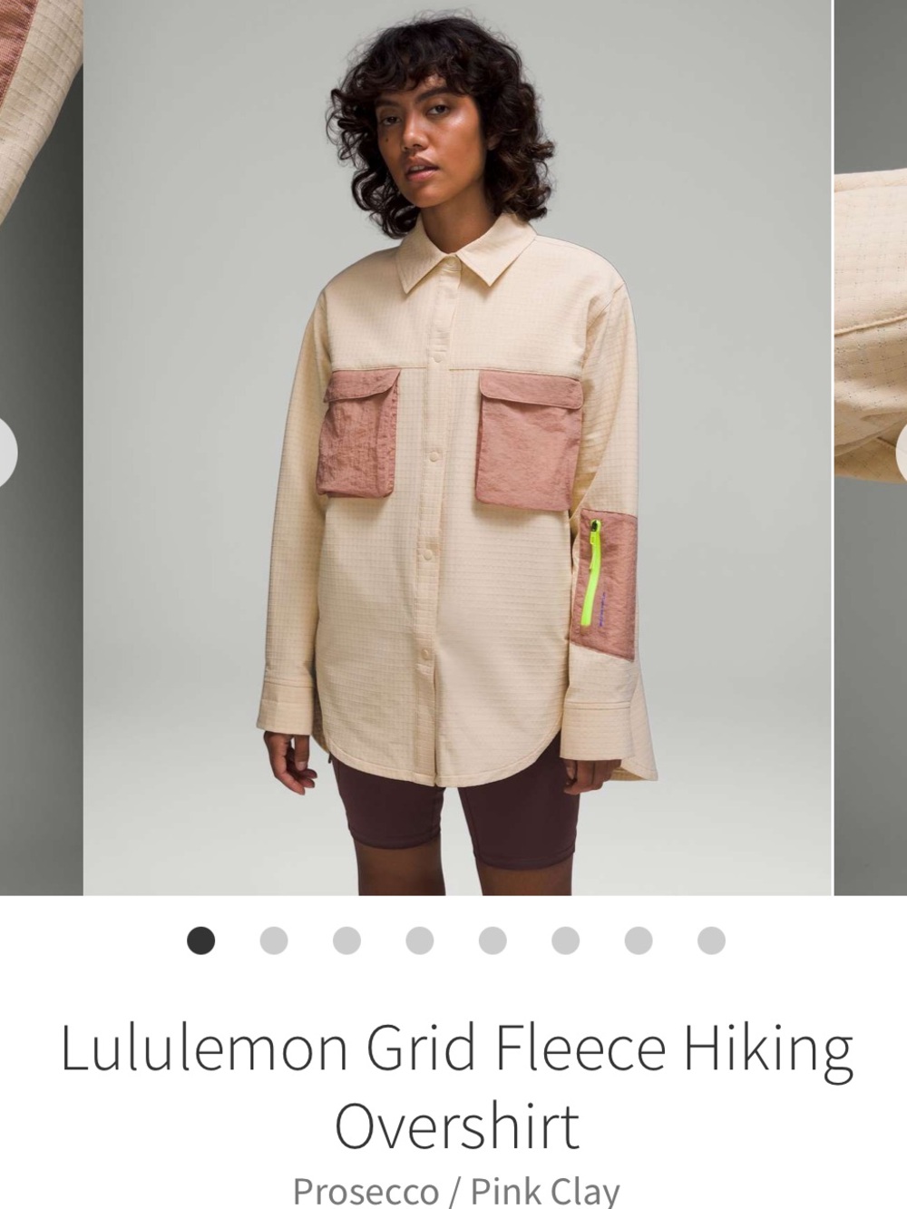 lululemon athletica Grid Fleece Overshirt